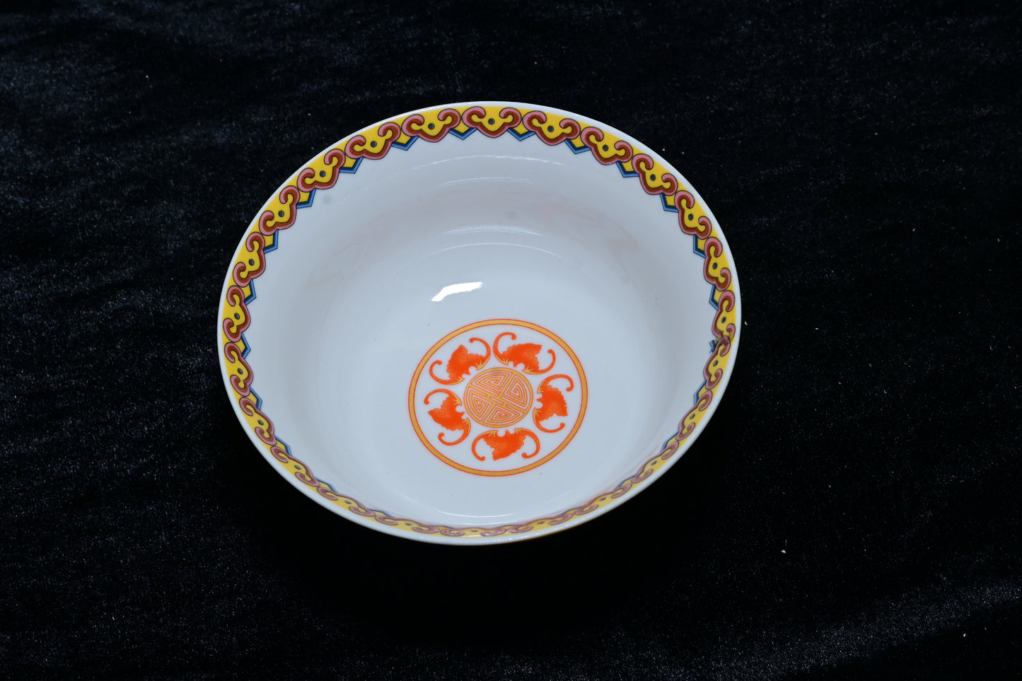 Orchid Thailand Handcrafted Porcelain Decorative Bowl – Traditional Asian Floral Motif