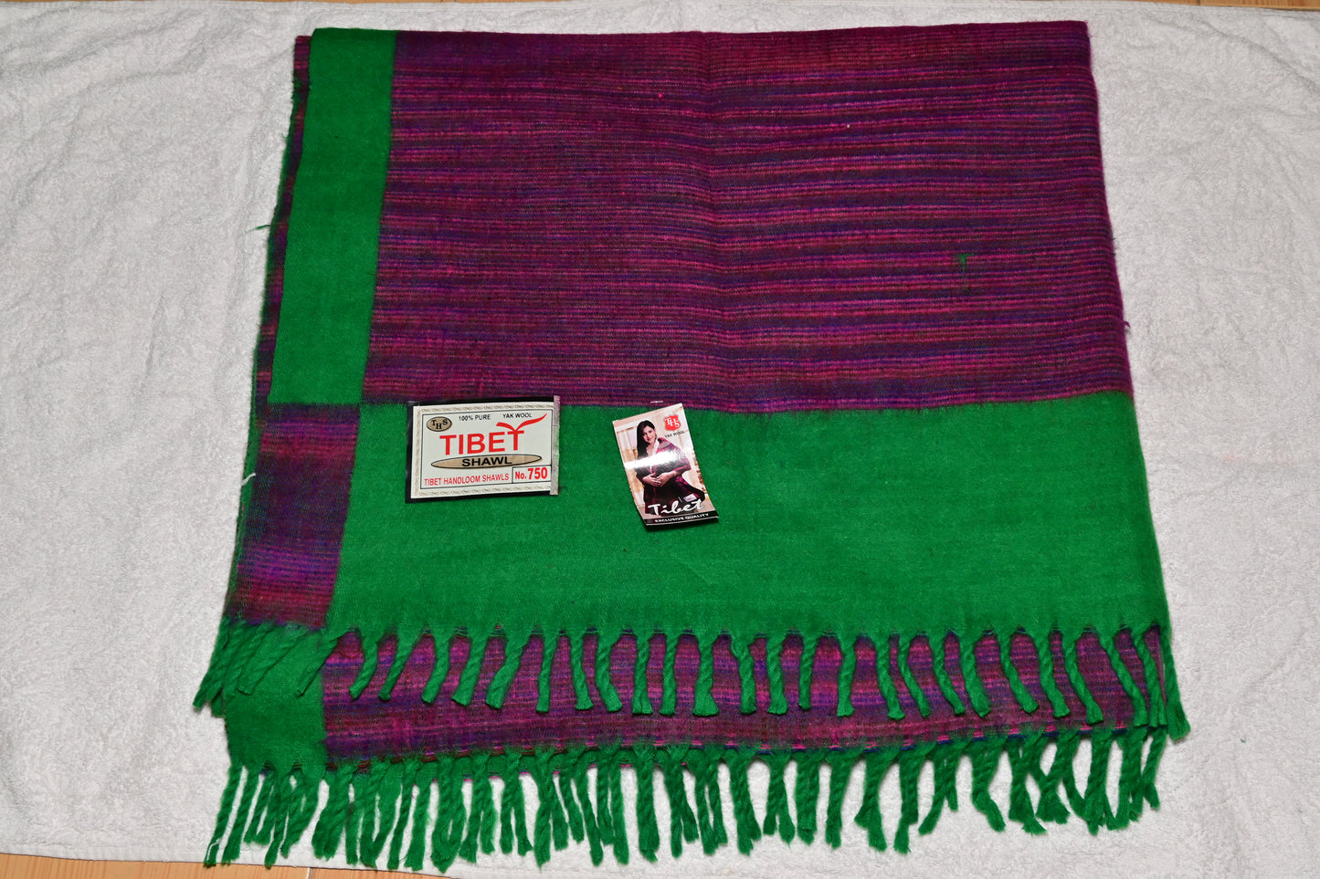 Tibet Yak Wool Shawl