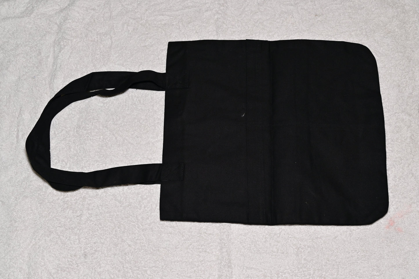 Black Snow Lion Tibet Tote Bag