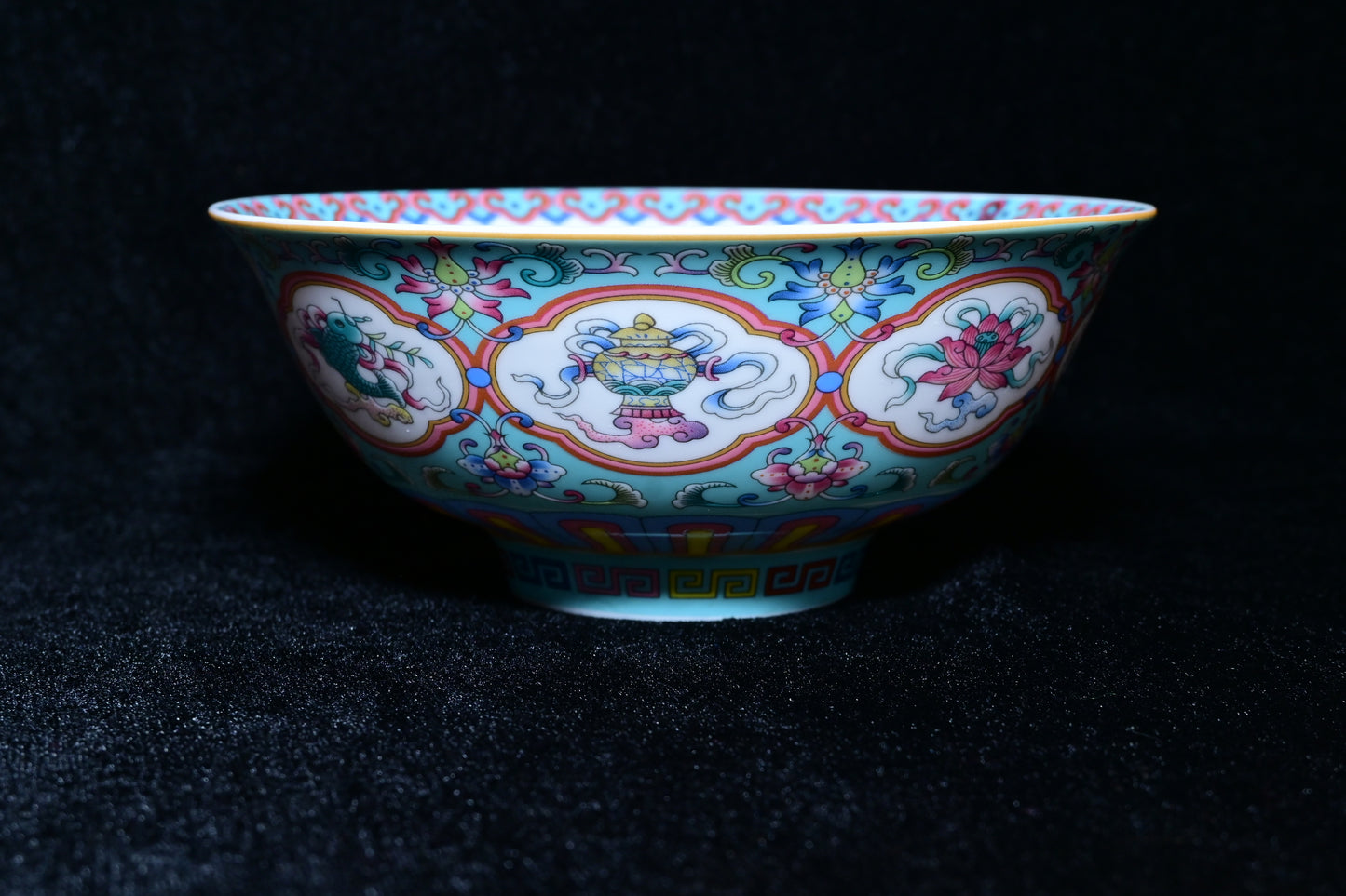 Orchid Thailand Handcrafted Porcelain Decorative Bowl – Traditional Asian Floral Motif