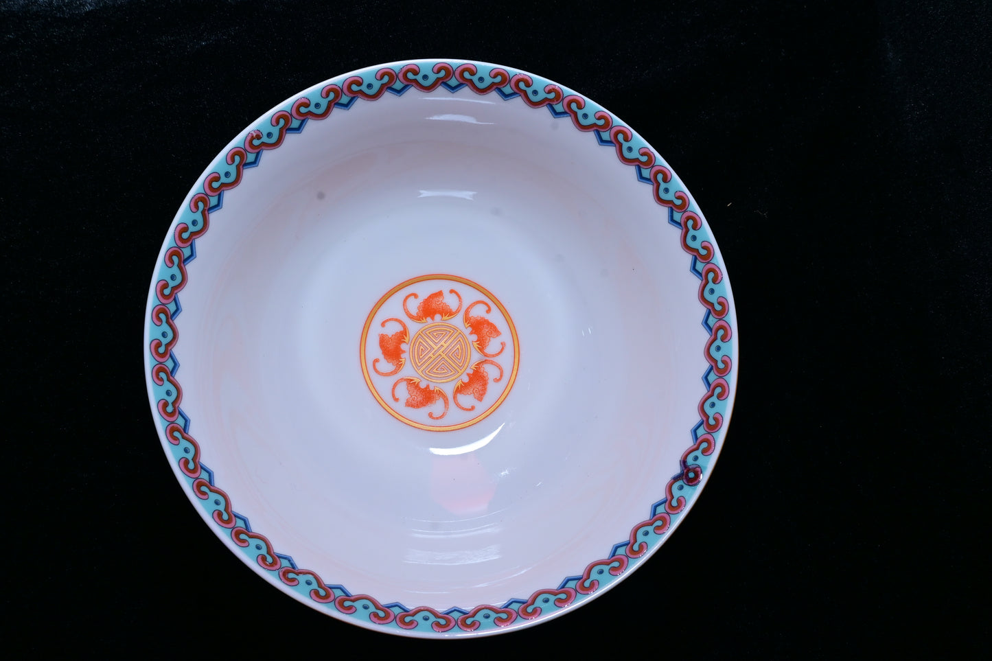 Orchid Thailand Handcrafted Porcelain Decorative Bowl – Traditional Asian Floral Motif