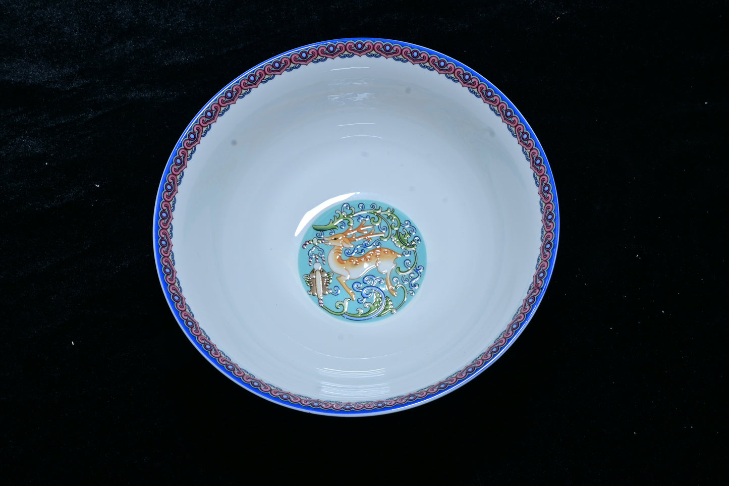 Imperial Deer Porcelain Bowl – Celestial Heritage Collection