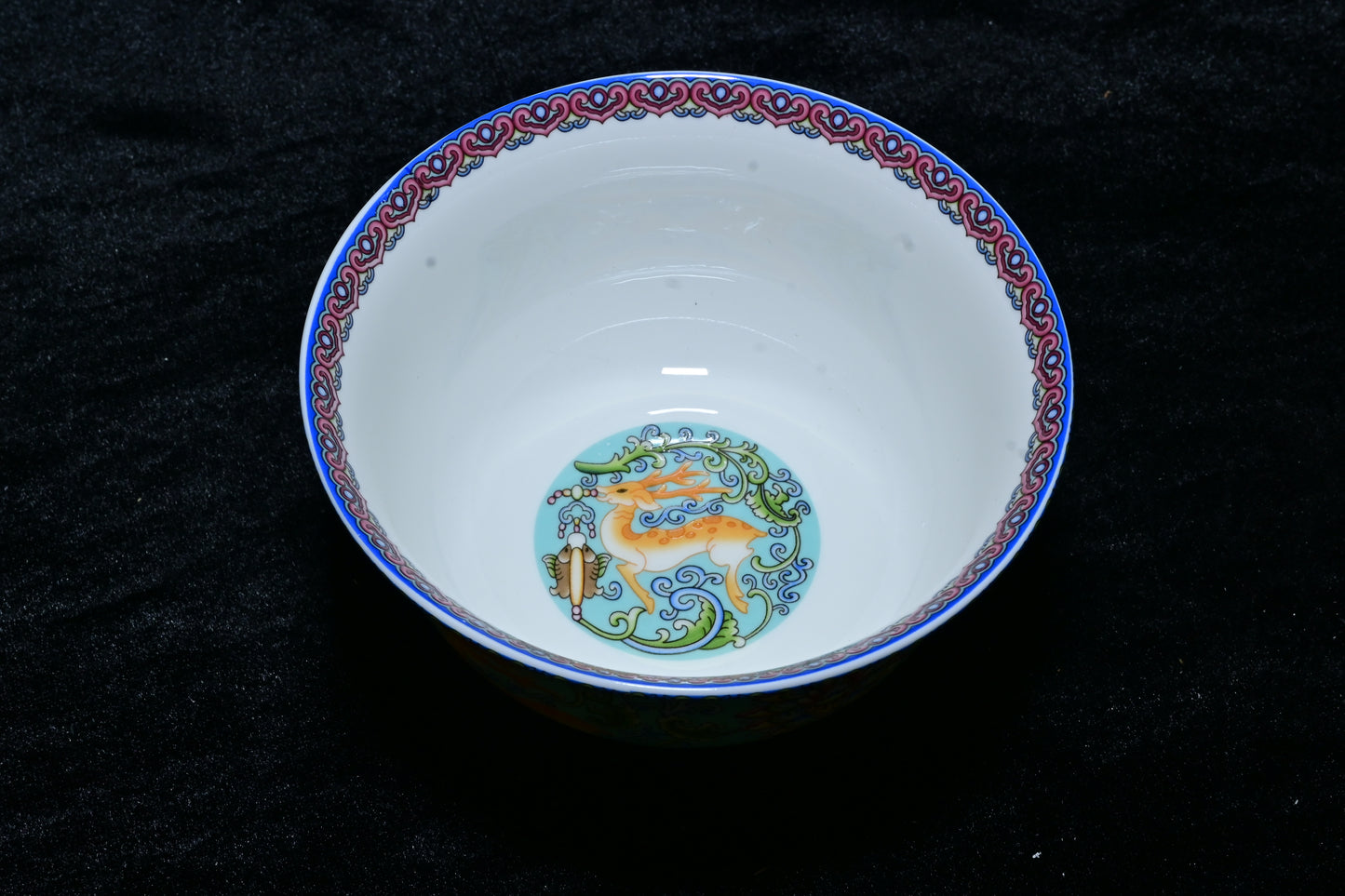 Imperial Deer Porcelain Bowl – Celestial Heritage Collection