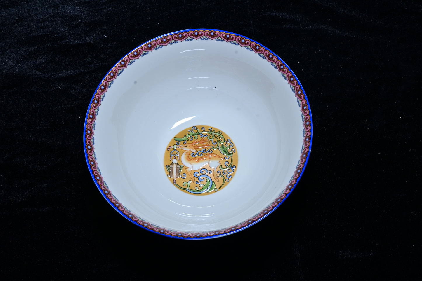 Imperial Deer Porcelain Bowl – Celestial Heritage Collection