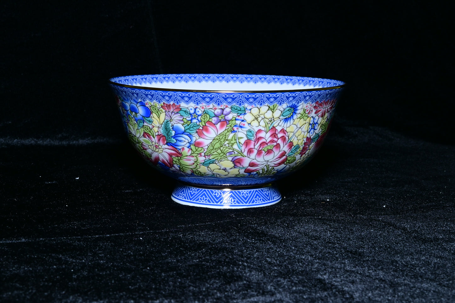 Imperial Blossom Porcelain Bowl – Royal Garden Collection