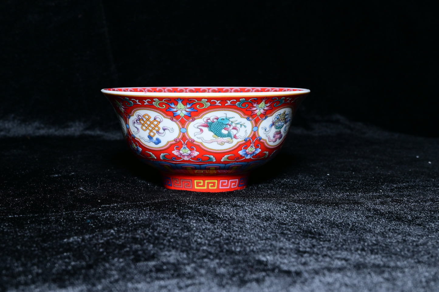 Orchid Thailand Handcrafted Porcelain Decorative Bowl – Traditional Asian Floral Motif