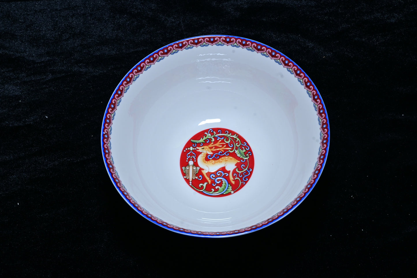 Imperial Deer Porcelain Bowl – Celestial Heritage Collection