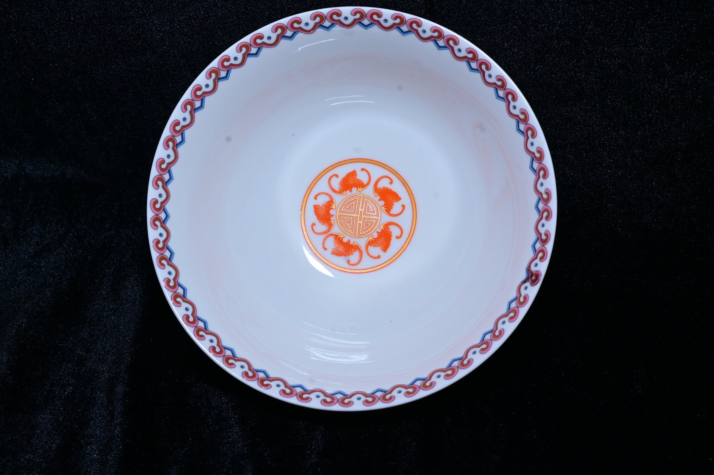 Orchid Thailand Handcrafted Porcelain Decorative Bowl – Traditional Asian Floral Motif