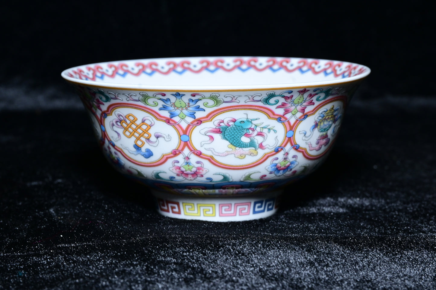 Orchid Thailand Handcrafted Porcelain Decorative Bowl – Traditional Asian Floral Motif