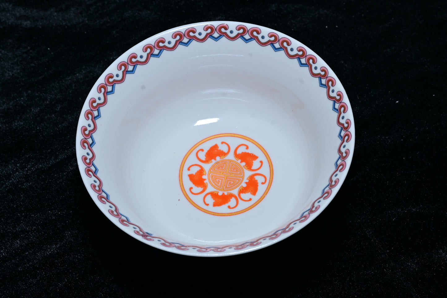 Orchid Thailand Handcrafted Porcelain Decorative Bowl – Traditional Asian Floral Motif