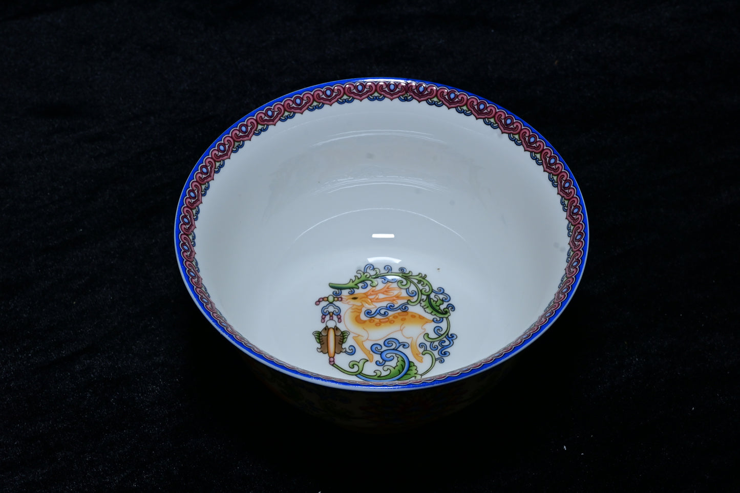 Imperial Deer Porcelain Bowl – Celestial Heritage Collection
