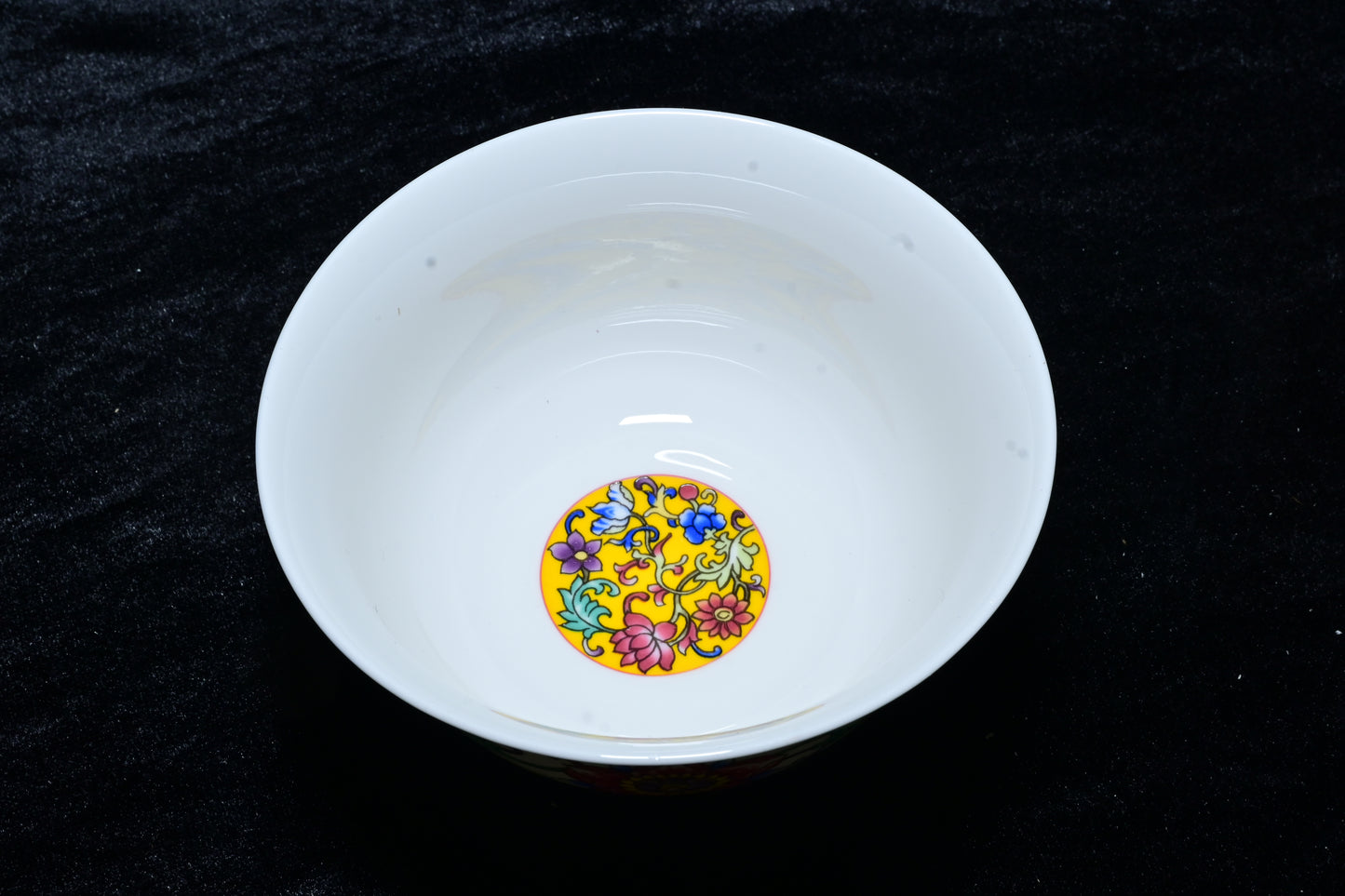 Gemini Thailand Floral Porcelain Offering Bowl