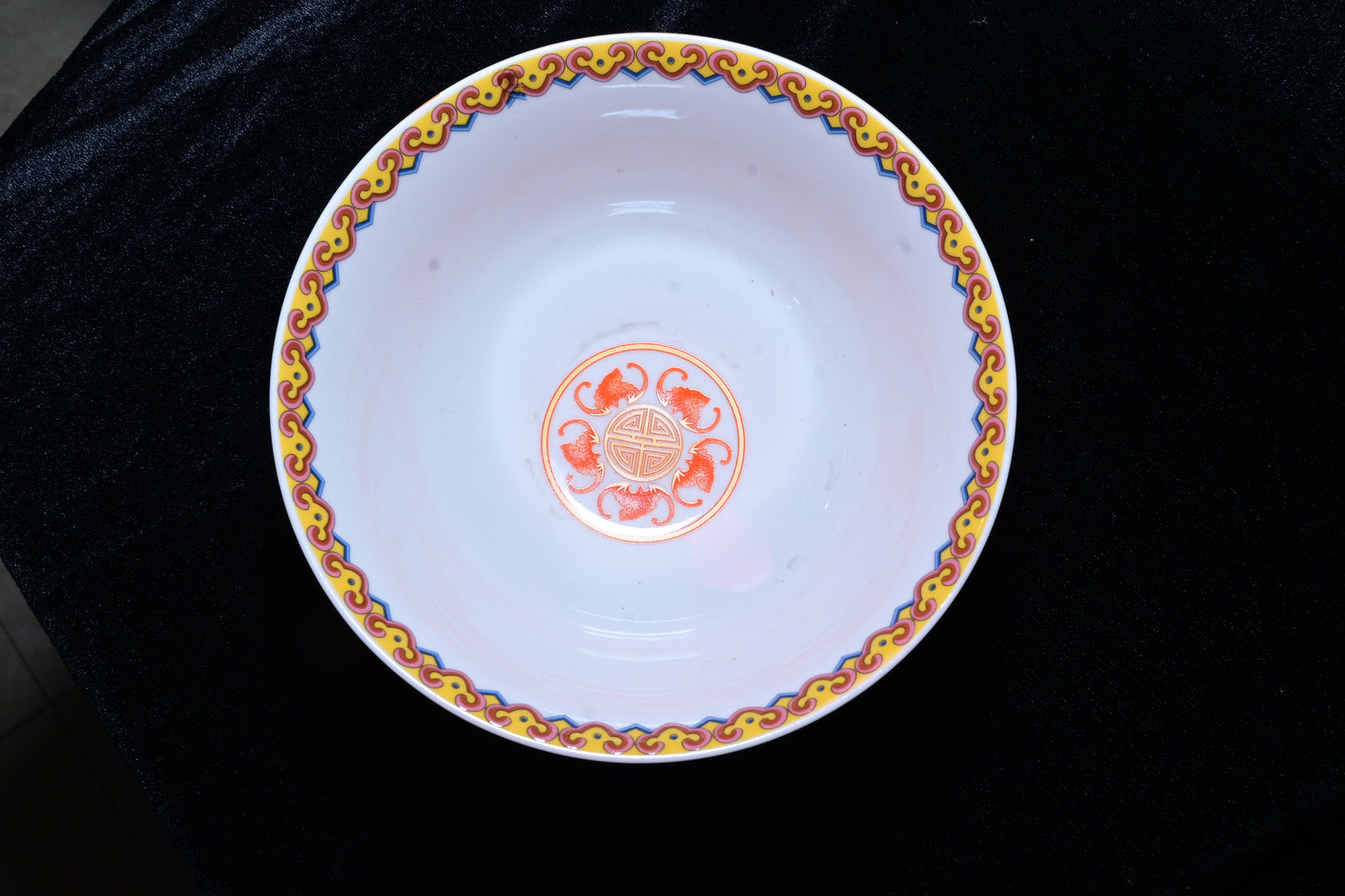 Orchid Thailand Handcrafted Porcelain Decorative Bowl – Traditional Asian Floral Motif