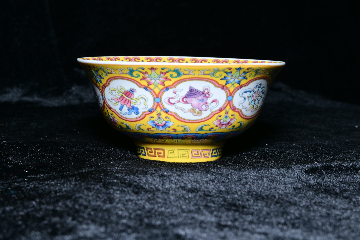 Orchid Thailand Handcrafted Porcelain Decorative Bowl – Traditional Asian Floral Motif