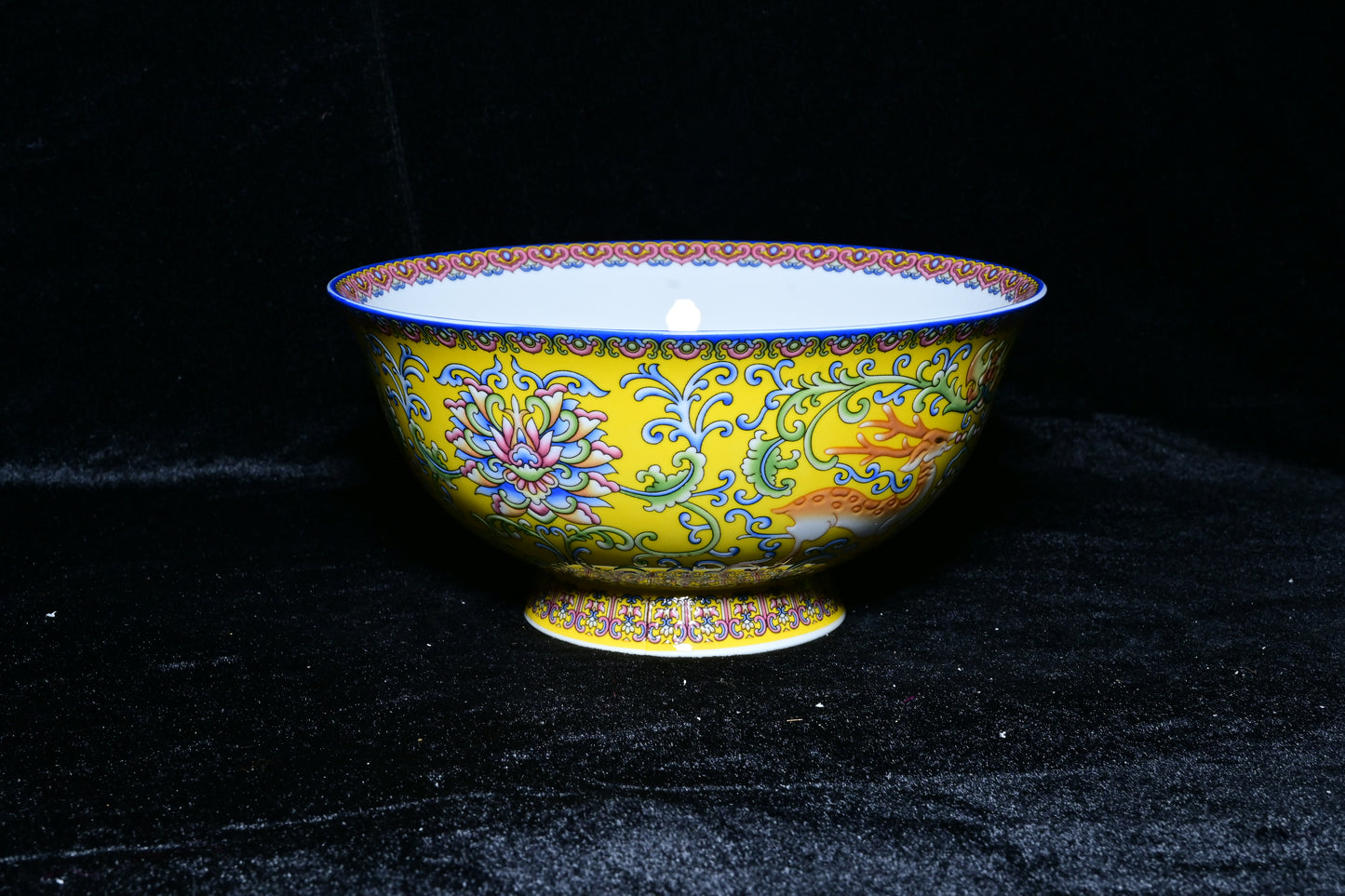 Imperial Deer Porcelain Bowl – Celestial Heritage Collection