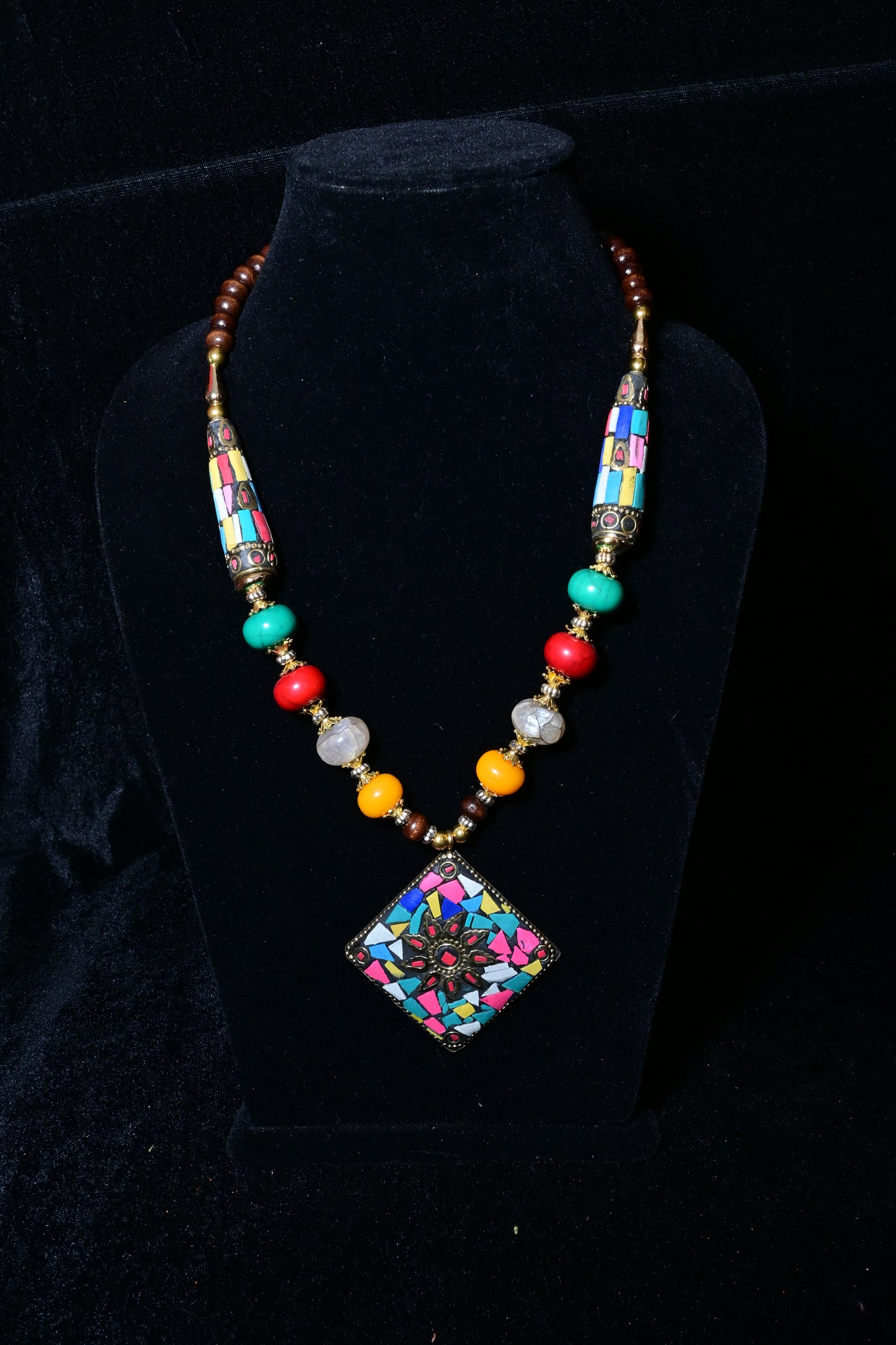 Pendant Tribal Necklace