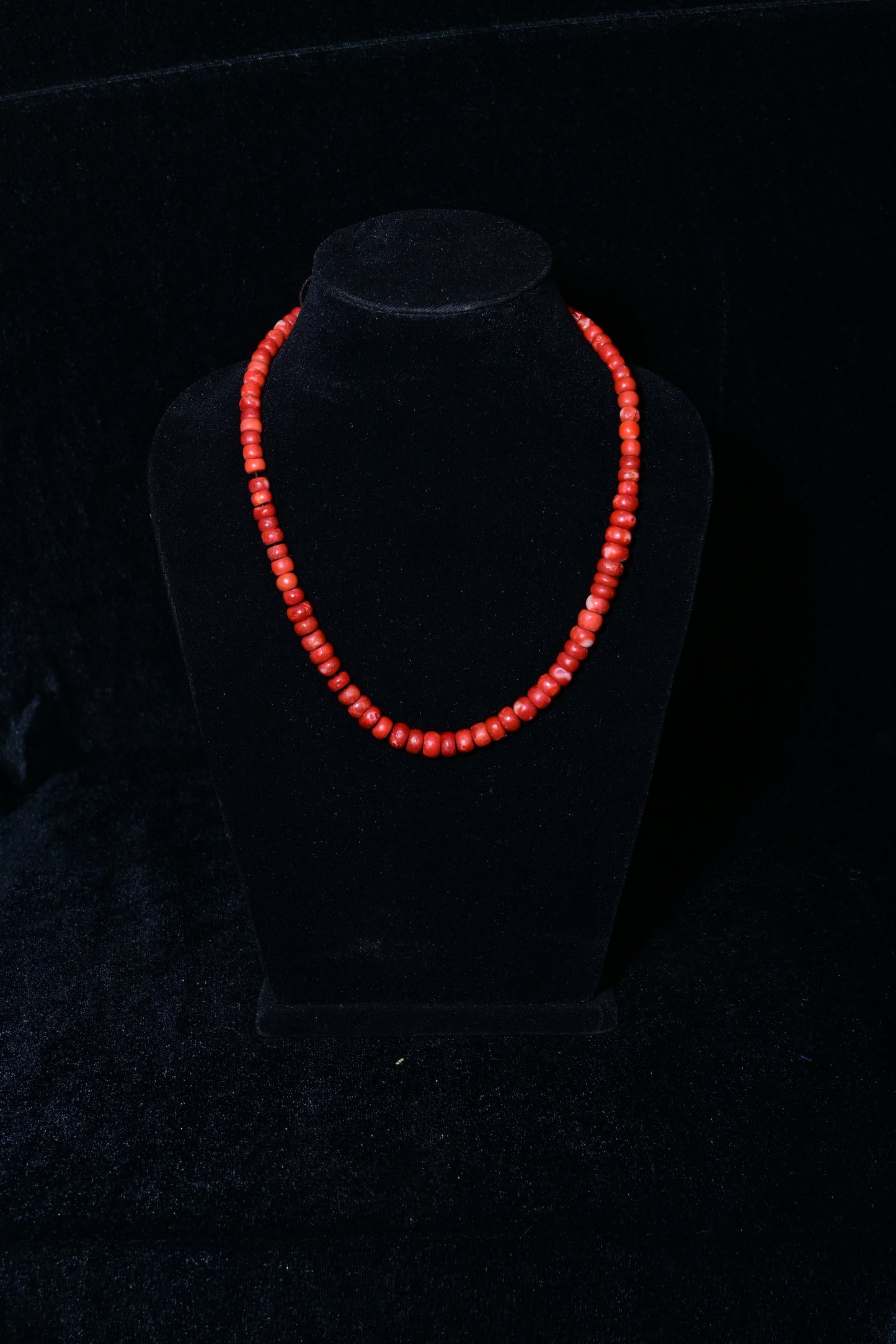 Classic Coral Beaded Necklace