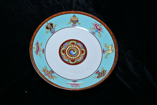Yellow Decorative Ceramic Serving Plate