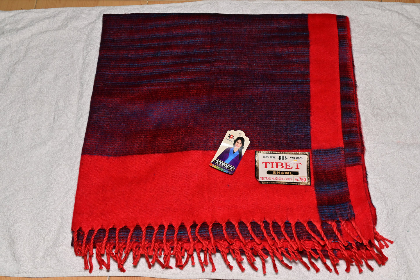 Tibet Yak Wool Shawl